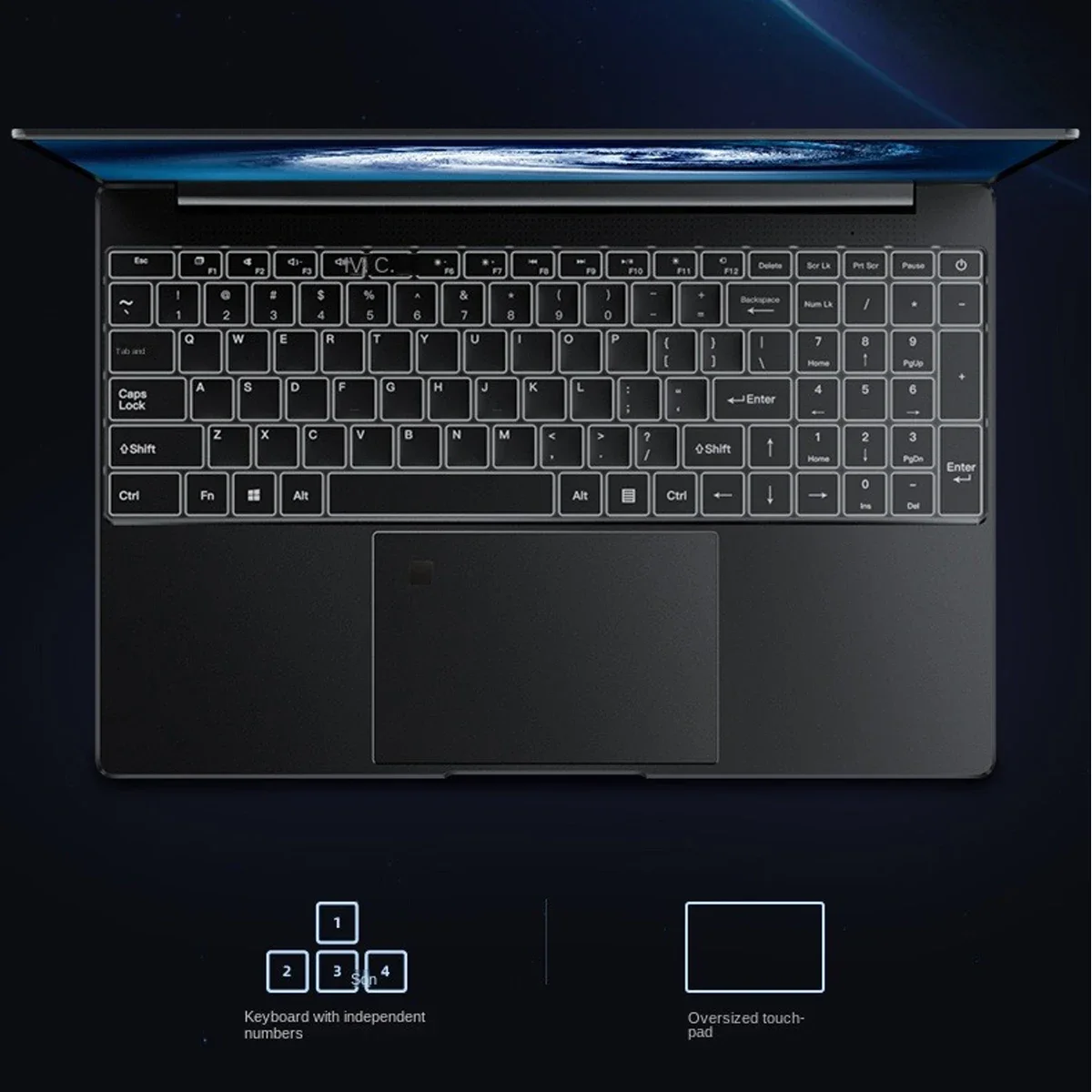 2024  Windows 10 11 Pro Ram 12GB Rom 128GB 256GB 512GB 1TB SSD Ultrabook Computer 5G Wifi Bluetooth Cheap Office Black Laptop