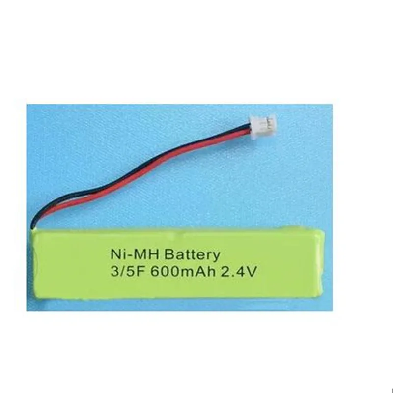 

2.4V 3/5F 600Mah Ni-mh Rechargeable Battery For Cordless Telephone