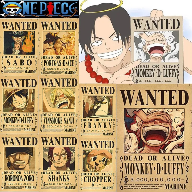 Anime One Piece Poster Gear 5 Luffy HD Print Canvas Painting Wall Art For  Living Room Bedroom Office Decor 12x16.5inch, Unframed