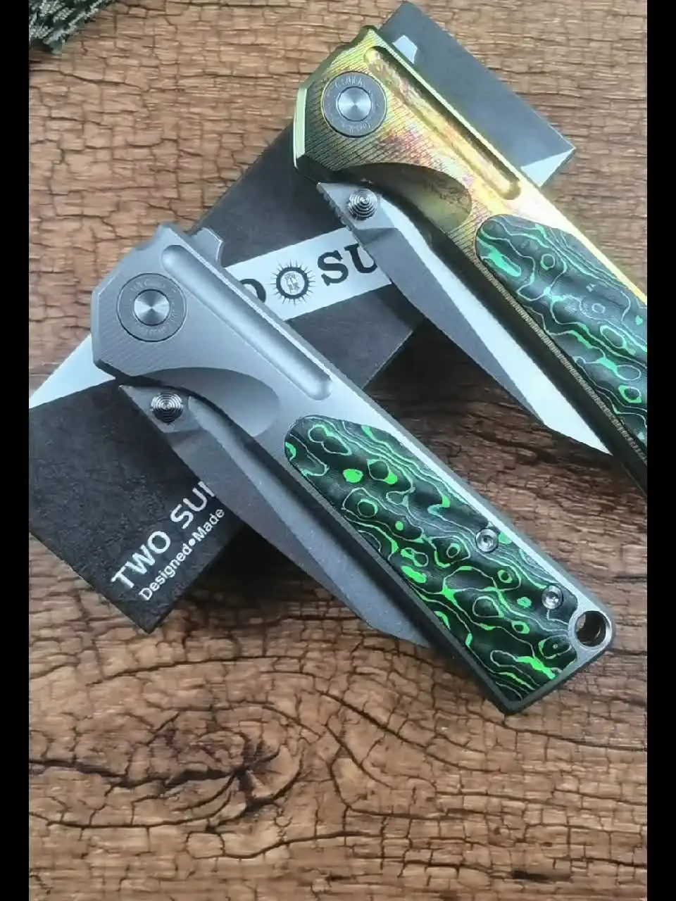 Складной карманный нож TWOSUN M390