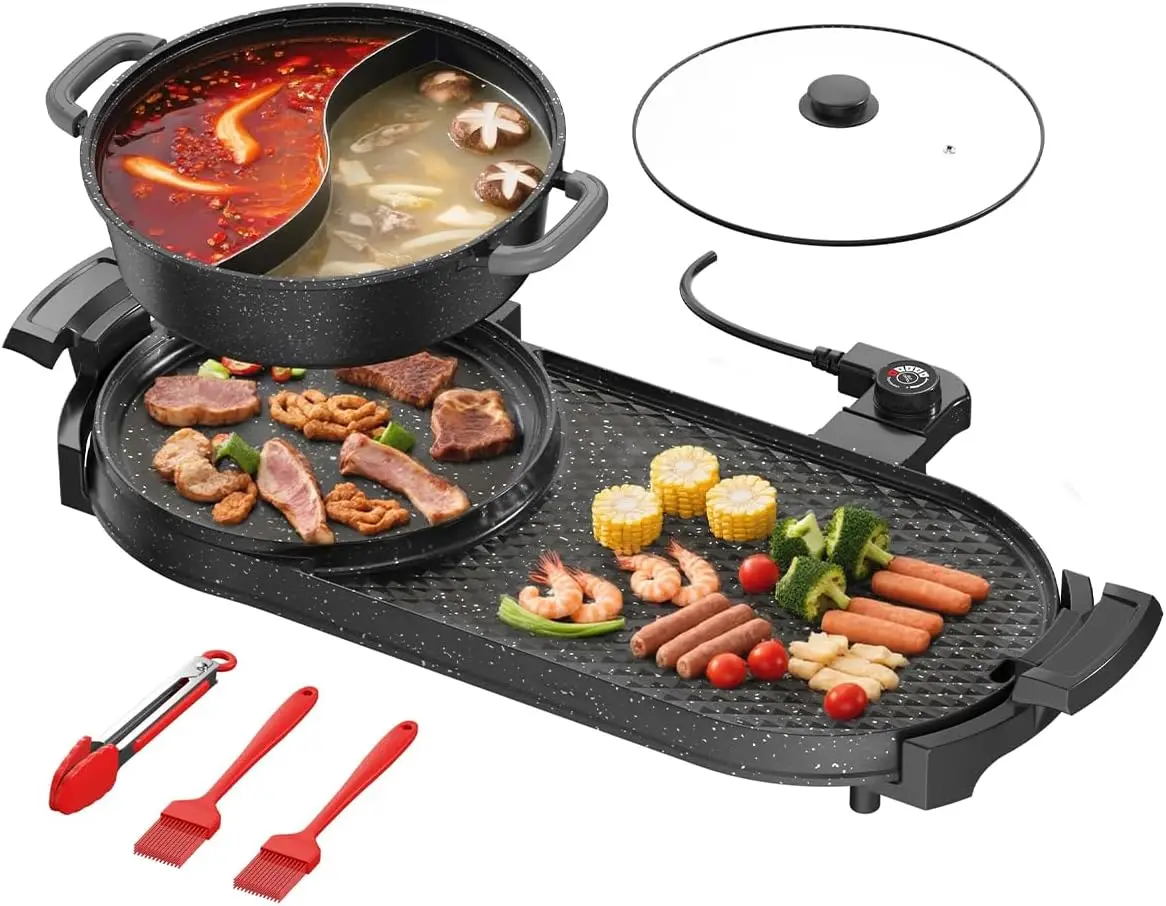 Electric Grill Hot Pot 1