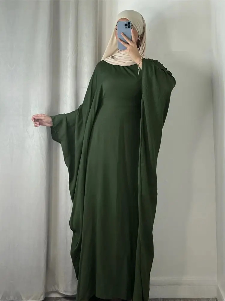 Summer Soft Crepe Like Linen Khimar 5