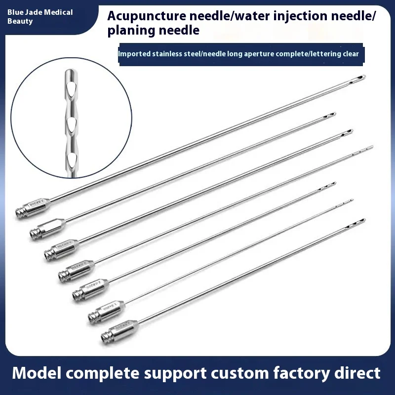 Liposuction Cannula Liposuction Cannulas Mixed Multifunctional Fat Harvesting Cannula Porous Planer Needle Cannula Incision Beauy tools