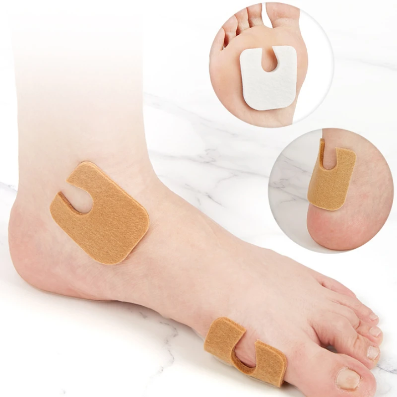 

U-shap Sheep Felt Wool Multifunctional Paste Corn Paste Calluse Blisters Anti-wear Feet Free Paste Foot Isolation Pain