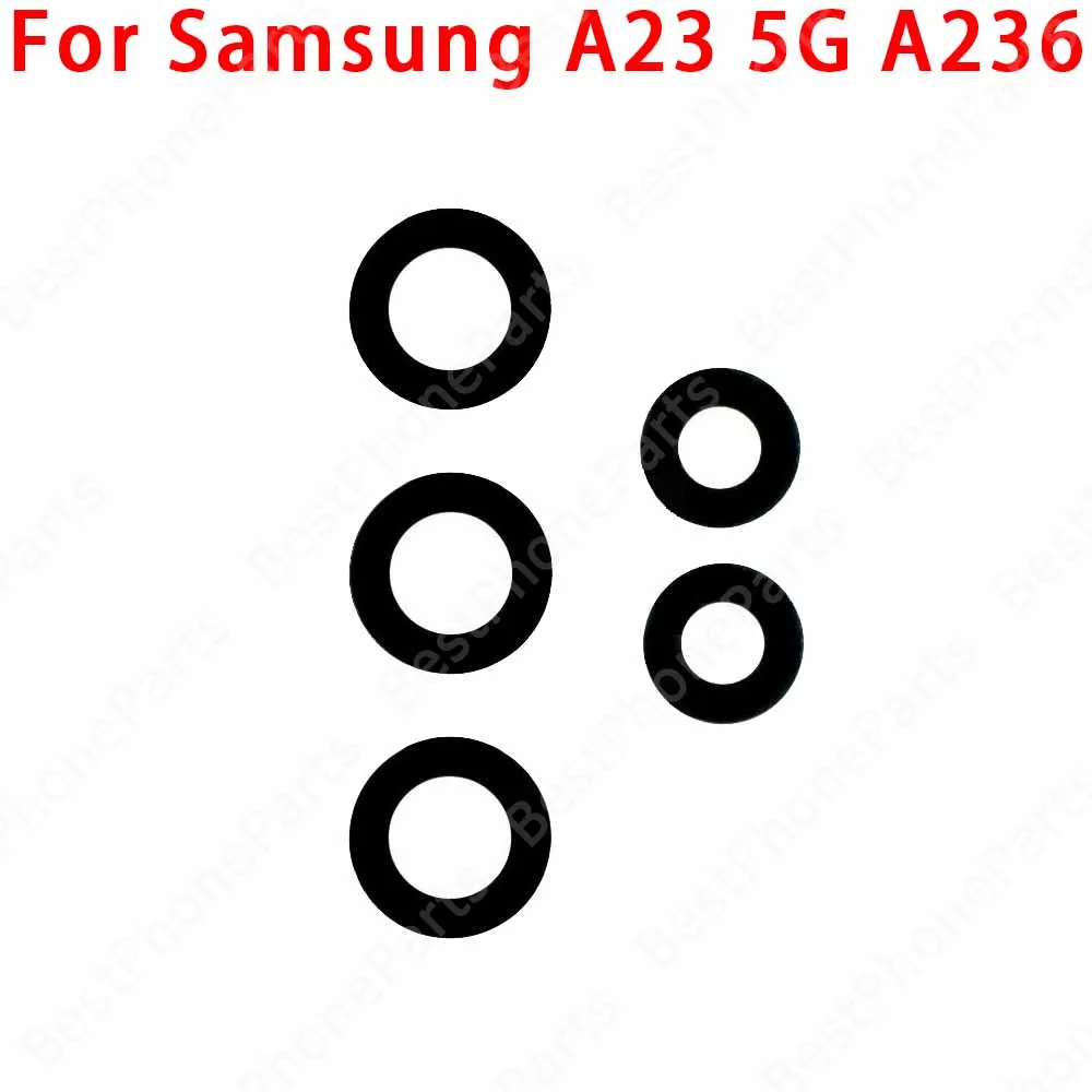 Premium Rear Camera Glass Lens with Frame Replacement