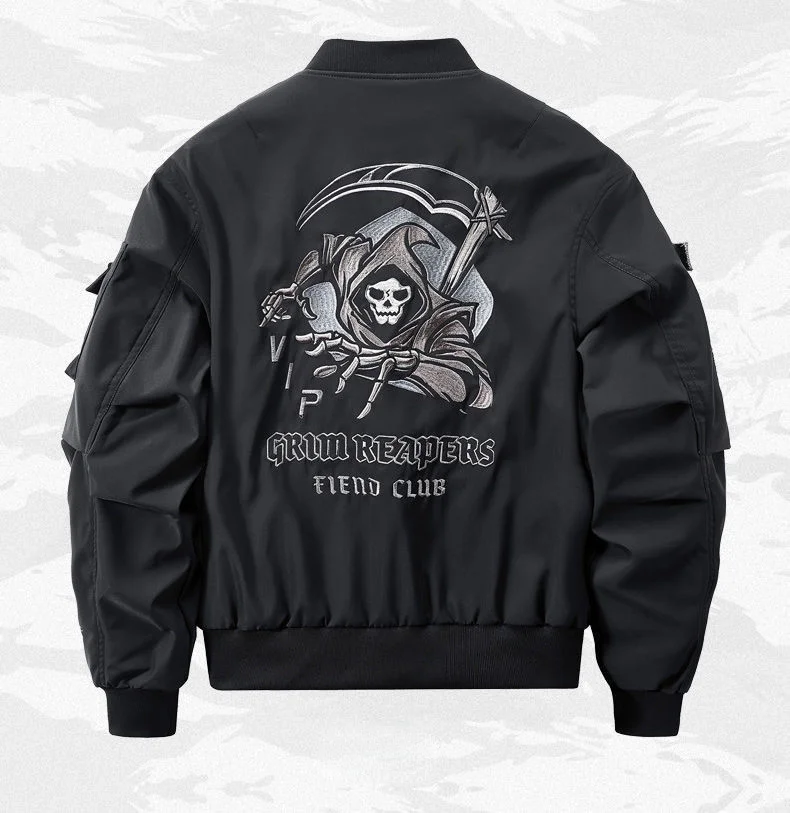God of Death Bomber Jacket 1