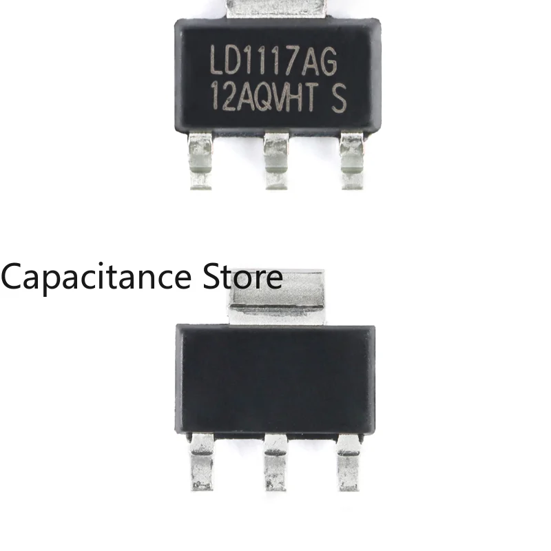 

10PCS Original LD1117-1.2 SOT-223 Output 1.2V/1A Low Voltage Differential Linear Regulator LDO Chip