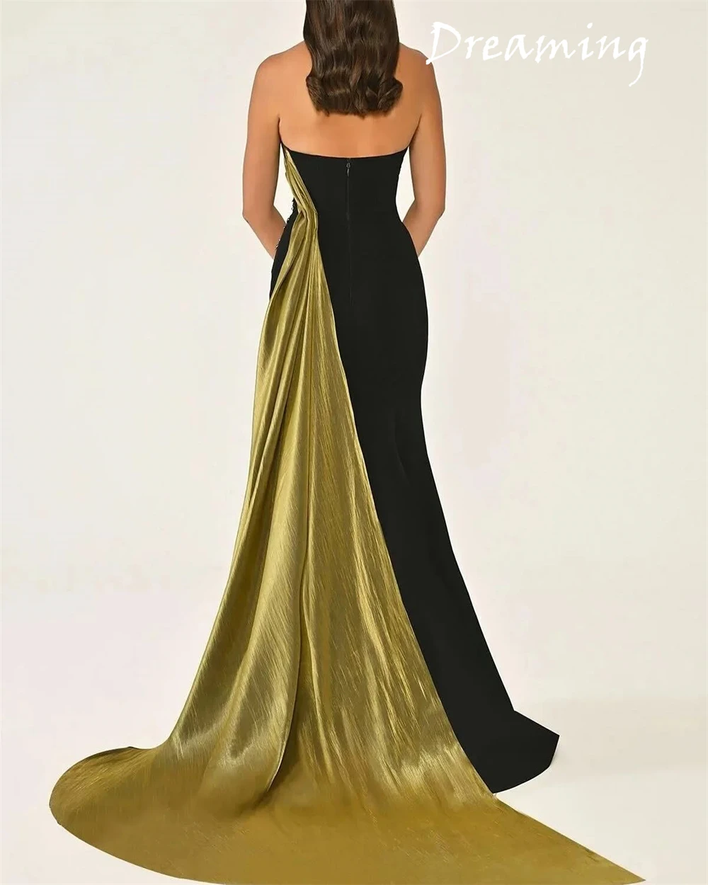 gold theme dress Gold Dress - Glamorous Party Outfit main image 0