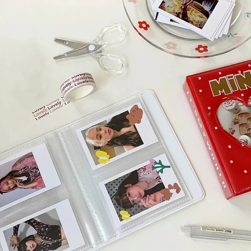 Photo Album 36/64/128 pockets Mini Cartoon Photo Photocard Holder Book Collect Kpop De Fotos Kpop Photocard Binder