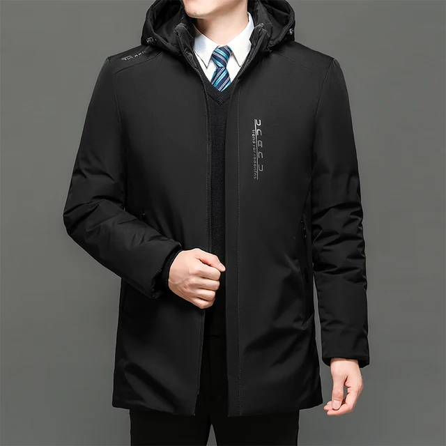 Hoodied Parka Clothes Thicken Fleece Zipper Mens Jackets Men Warm Winter Coat Men Plus Size New Waterproof Winter Jacket Men 1