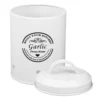 White Garlic Storage Bucket Vegetable Container Potato Jar Ginger Holder Kitchen Supplies Home ganizers Storage Box 1