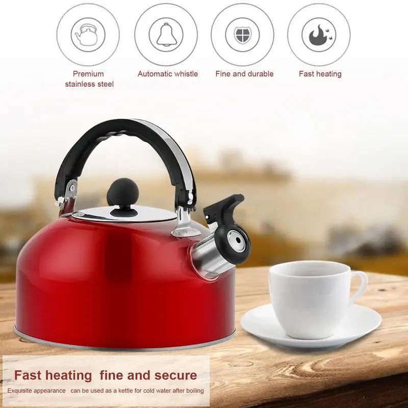 Camping Water Kettle Tea Kettle Small Double Handle for Boiling