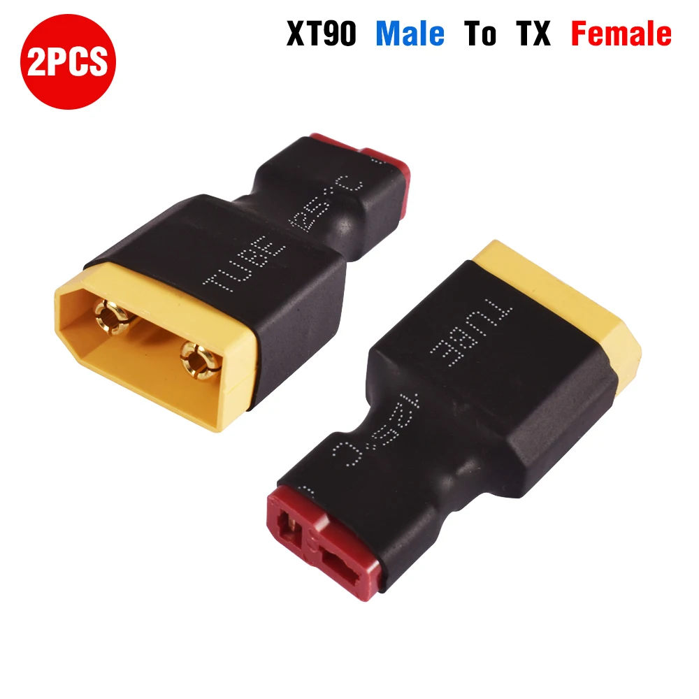 9IMOD 2/4PCS Plug XT60 XT30 XT90 T-plug Male Female Connector Adapters Plug Single Level Adanter Plug No Wires RC LiPo Battery – Image 3
