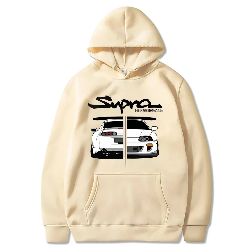 

Толстовки Initial D Supra для мужчин и женщин, Свободный Повседневный свитшот с принтом манга, с длинным рукавом, в японском стиле, весна-осень
