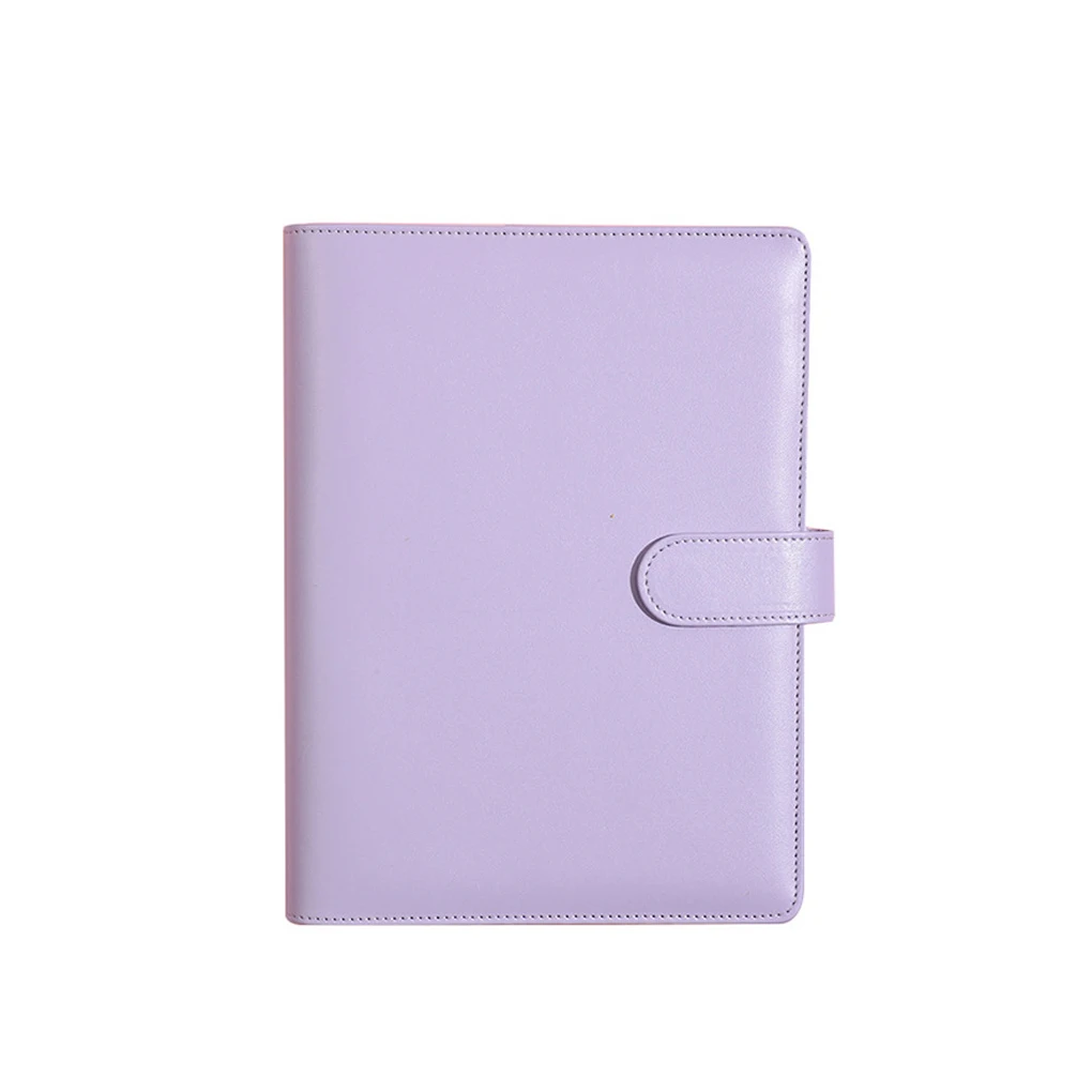 

A5 PU Leather Planner Detachable Cover Notebook Budget Loose-leaf Binder