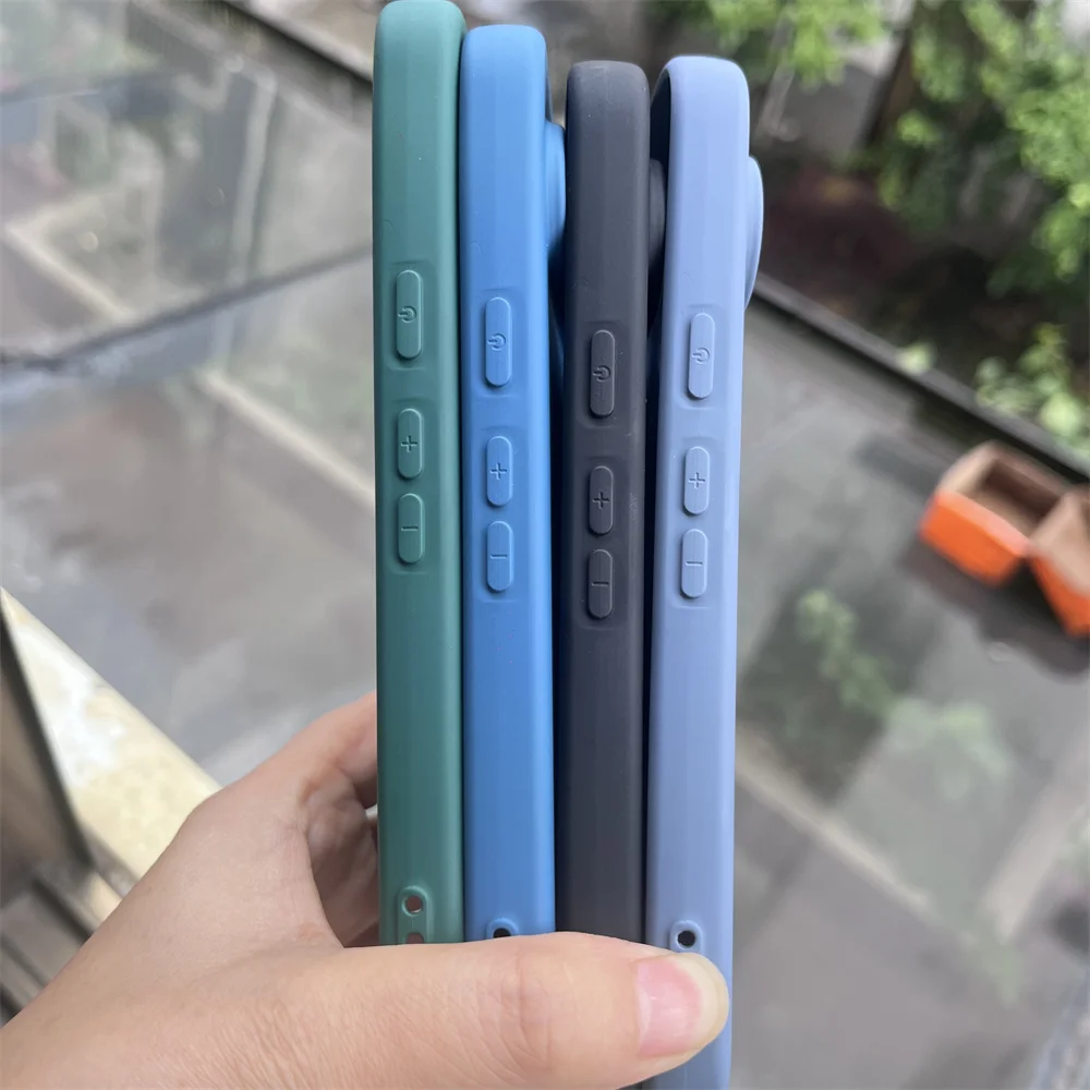 Premium Shockproof Silicone TPU Protective Back Cover
