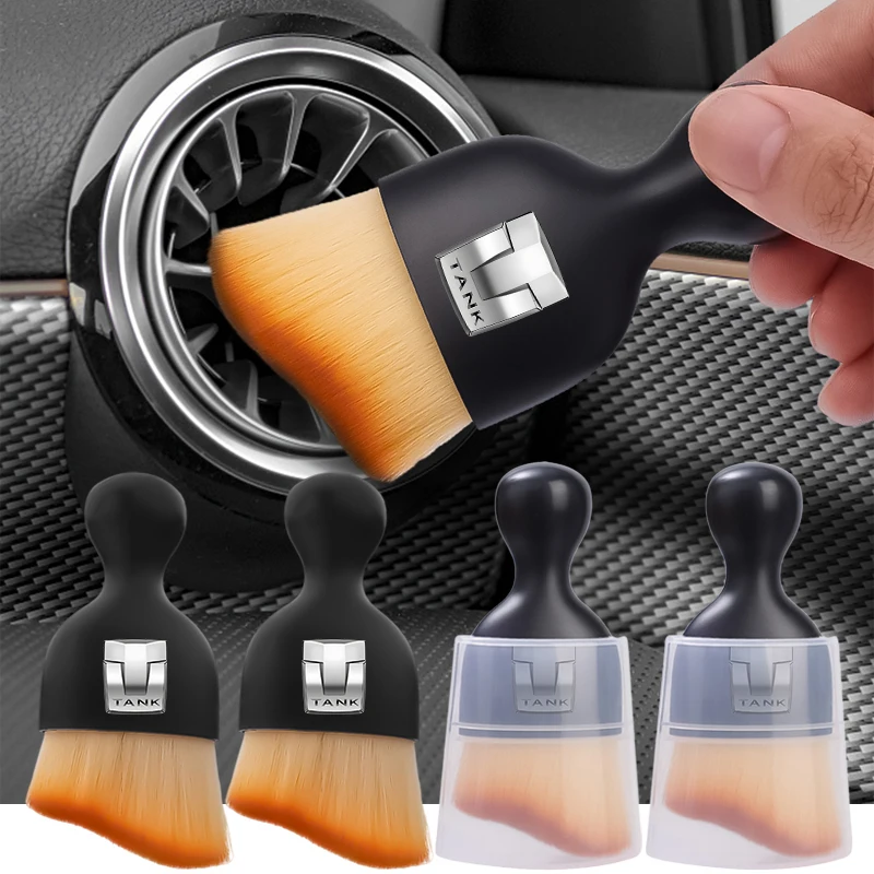 

For Great Wall GWM WEY Tank 300 400 500 Car Interior Cleaning Brush Conditioner Air Outlet Soft Fur Clean Brushes Car Accessorie