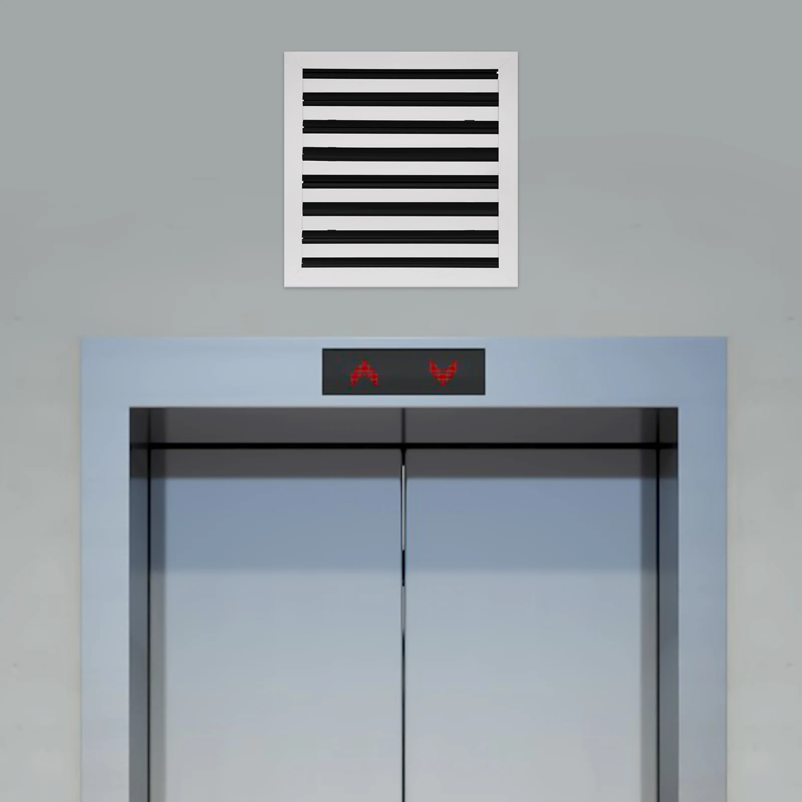 AC Vent Cover Decorative Air Vent Modern Standard Linear Slot Diffuser White Register Grille for Ceiling Walls Floors