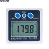 2*180 Degree Precision Electronic Protractor Digital Level Angle Finder Meter Inclinometros With 3 Built-in Magnets Base 1