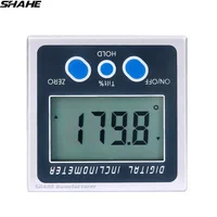 2*180 Degree Precision Electronic Protractor Digital Level Angle Finder Meter Inclinometros With 3 Built-in Magnets Base 1