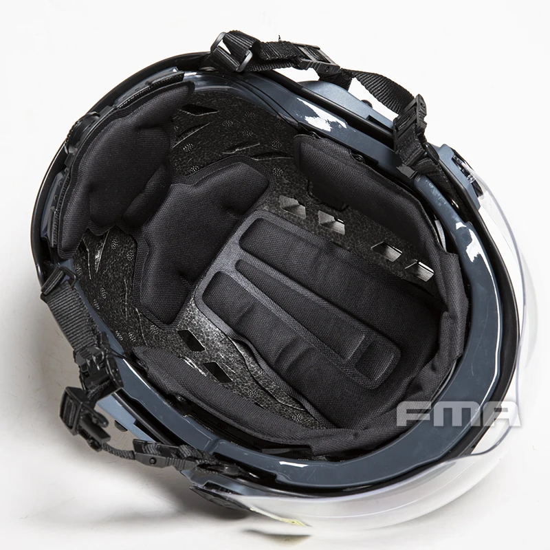 Fma ex sar fahrrad sicher kappe notfall rettung feuer rettung leichter radsport reiten verstellbarer helm mit nvg halterung – Detail 23