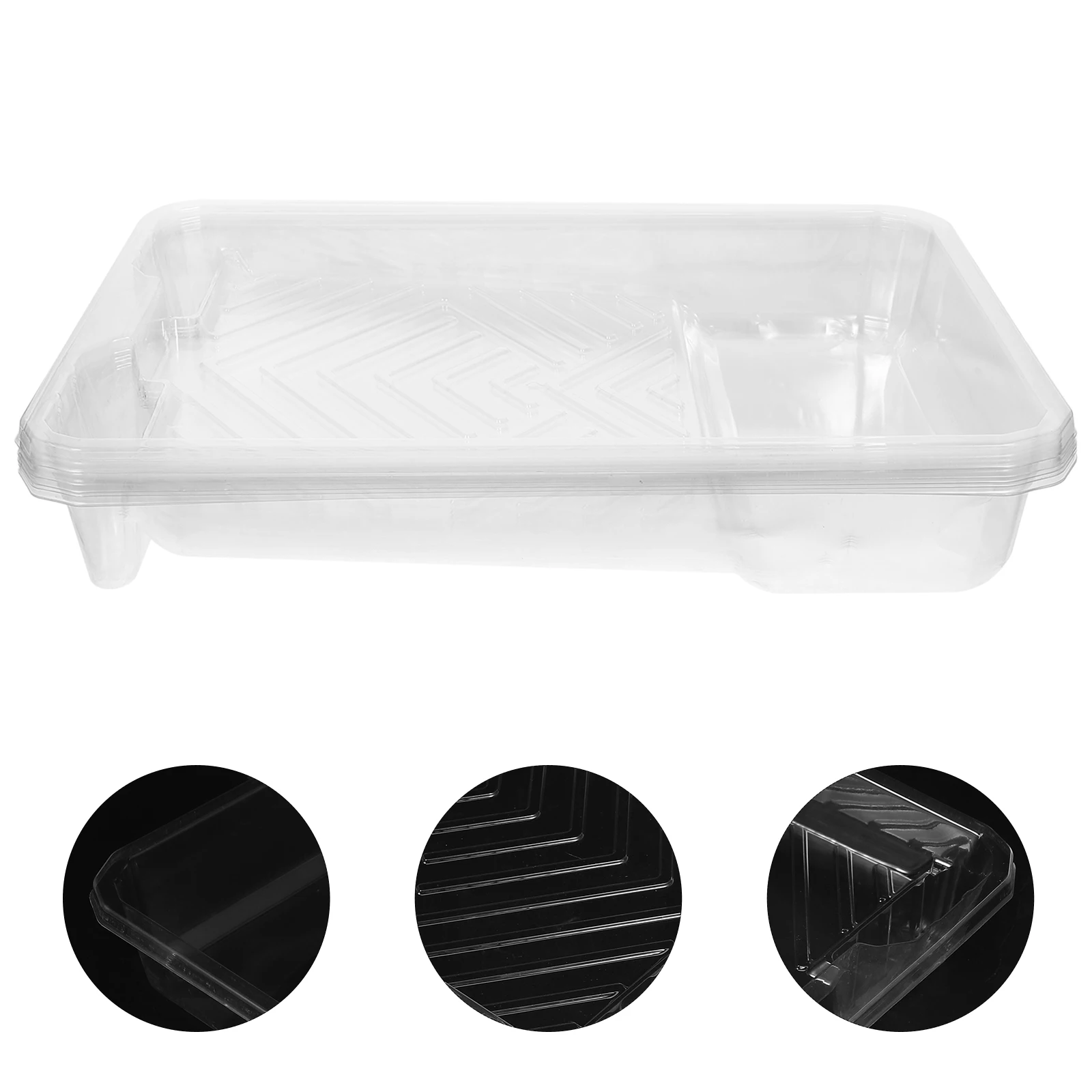 6pcs Disposable Paint Trays Liners Paint Roller Tray Liner Liners Small Trays Tray Liner Roller