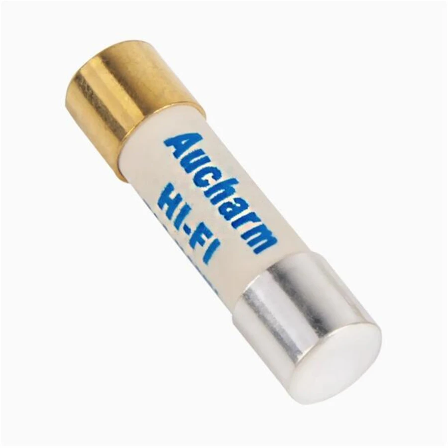 Aucharm Fuse Tube HiF Fever Grade Silver Fuse Silver Alloy CD Turntable Amplifier Preamp Post-amp Gold-plated(1PCS) Audio Amplifier Board Rf Amplifier Operational Amplifier Pre Amplifier