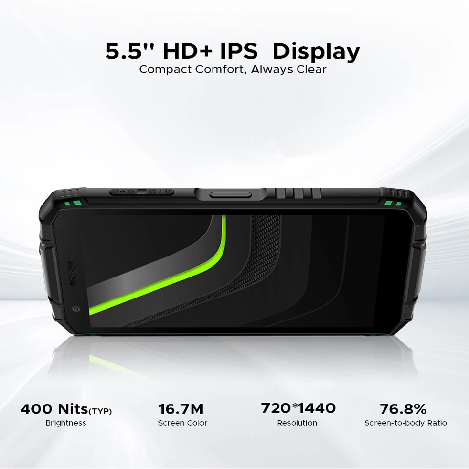 DOOGEE Fire 3 Pro Rugged Smartphone Android 15 & Gemini AI