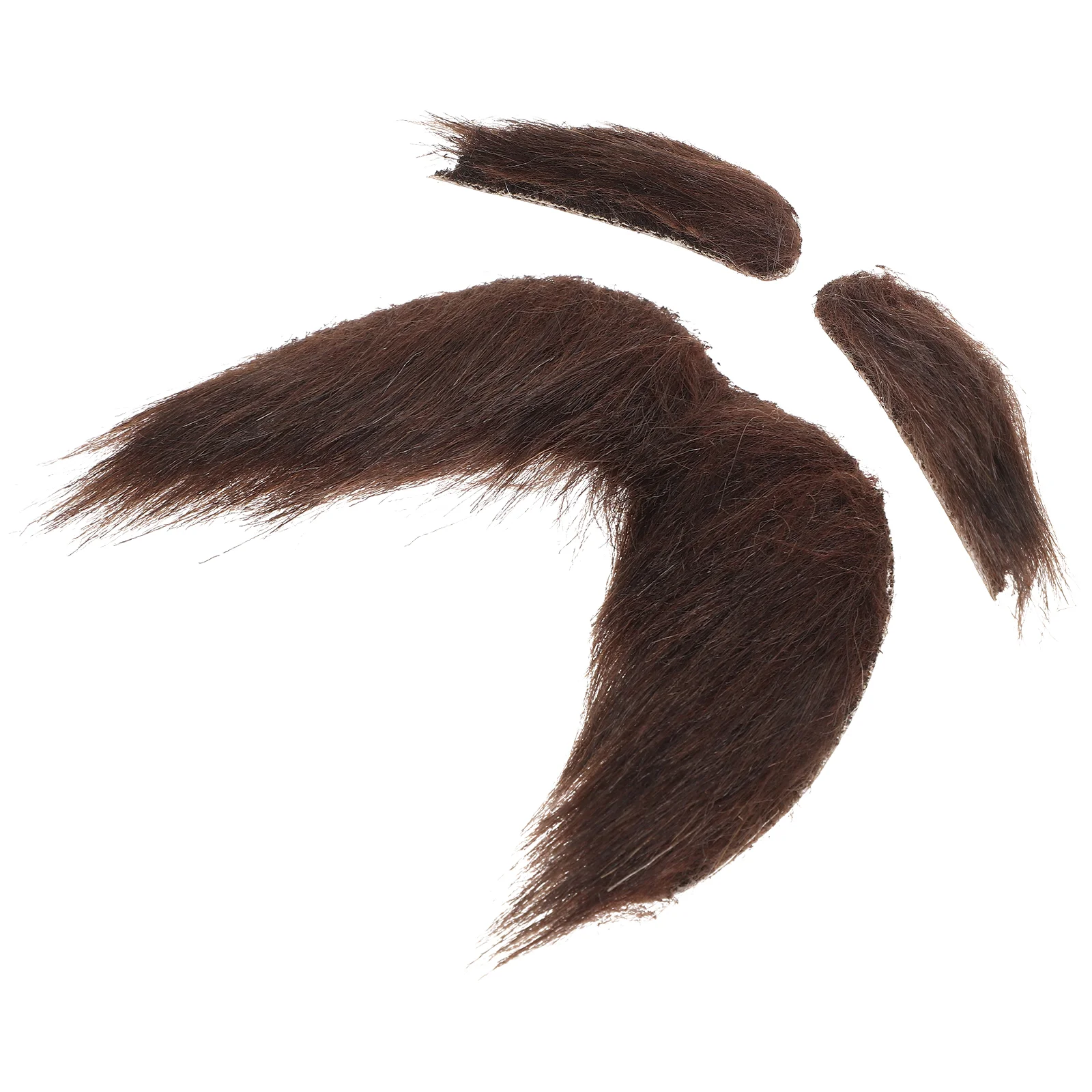

Self-adhesive Beard and Eyebrows Old Man Clothing Men Costume Mustache Kit Fake Stick on Halloween
