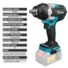 1800N.M Torque Brushless Electric Impact Wrench 1/2 inch Without Battery Cordless Wrench Power Tools For Makita 18V Battery 3