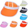 PVC Sports Accessories Women Men Anti-UV Sunshade Hat Summer Baseball Hat Visor Caps Bicycle Sun Hat 1