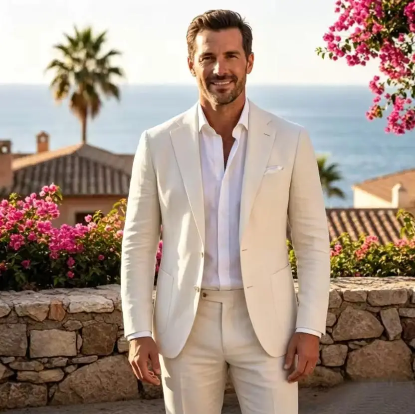 Costumes vert sauge pour hommes