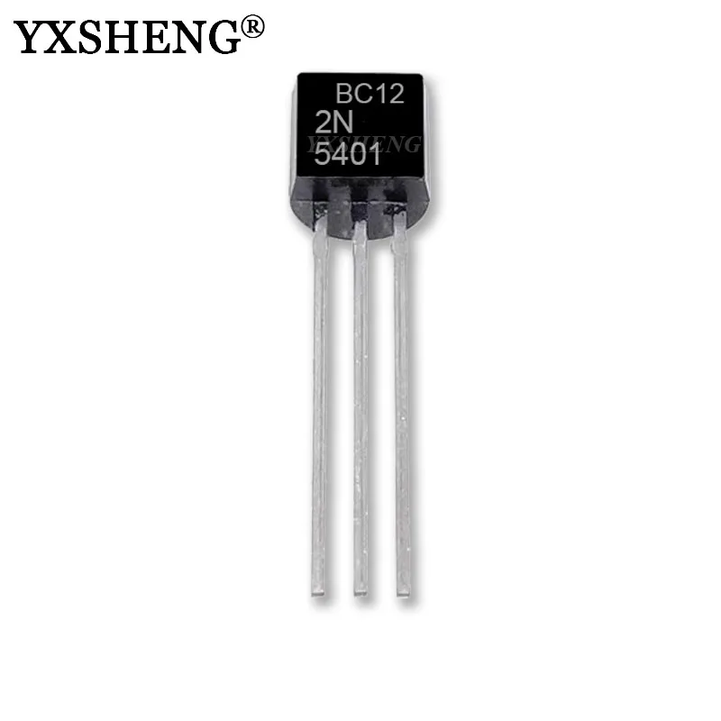 100PCS 2N5551 2N5401 TO-92 Triode Transistor bjt transistor transistors kit