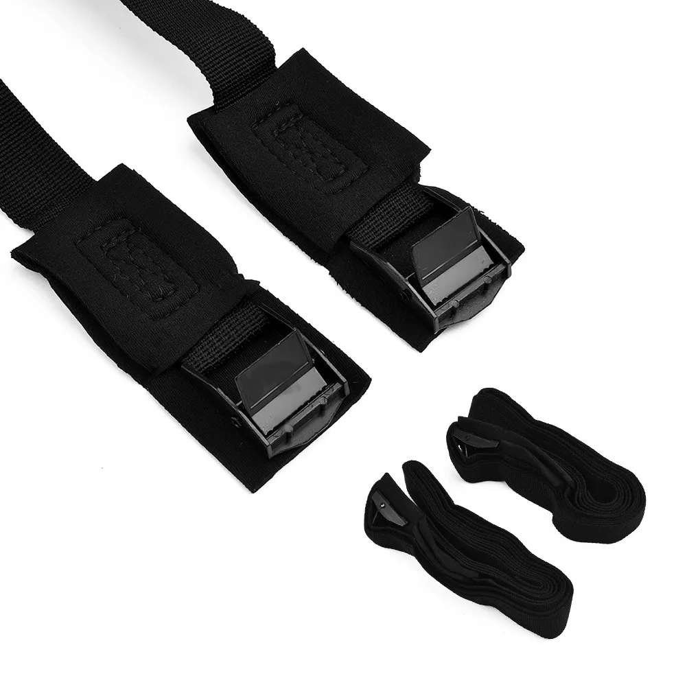 

2Pcs Durable Tape Car Roof Rack Belt Luggage Kayak Surfboard Cam Buckle Lashing Tie Down Straps For Kayak Bicycle Surfboard