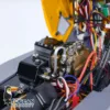 LESU MCL8 RC Hydraulic Loader 1/14 Metal Truck Model Light Sound ESC Motor ST8 Remote Control Car Painted Assembled Toys 4