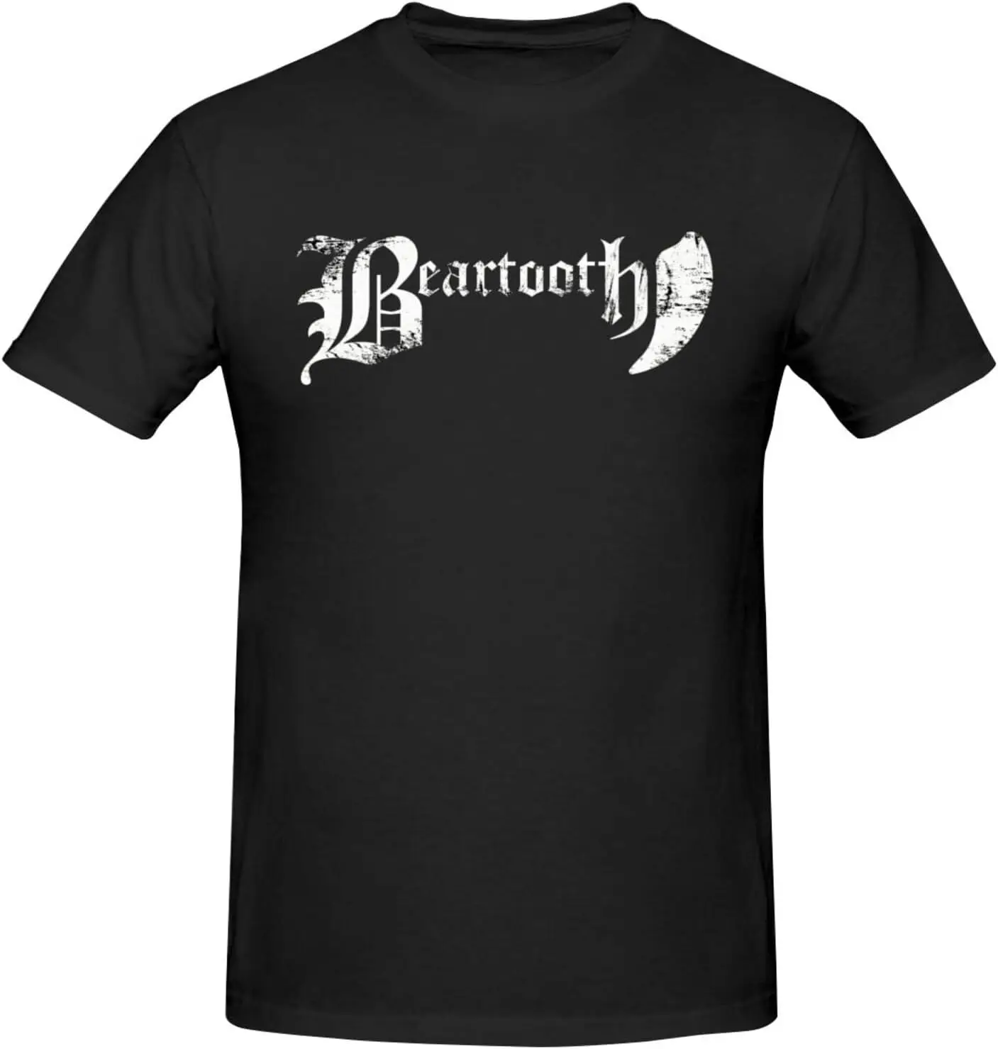 

Beartooths Men's T-Shirt Short Sleeve Crewneck Shirts Cotton Casual Tees Novelty Shirts Black