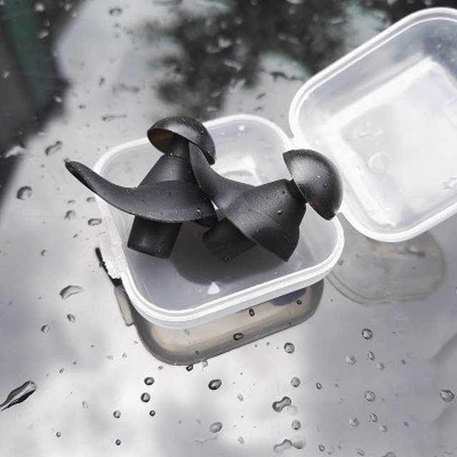 Silicone Waterproof Earplugs Swimming Waterproof Earplugs Protective Soft Earplugs In-ear Ear Protector