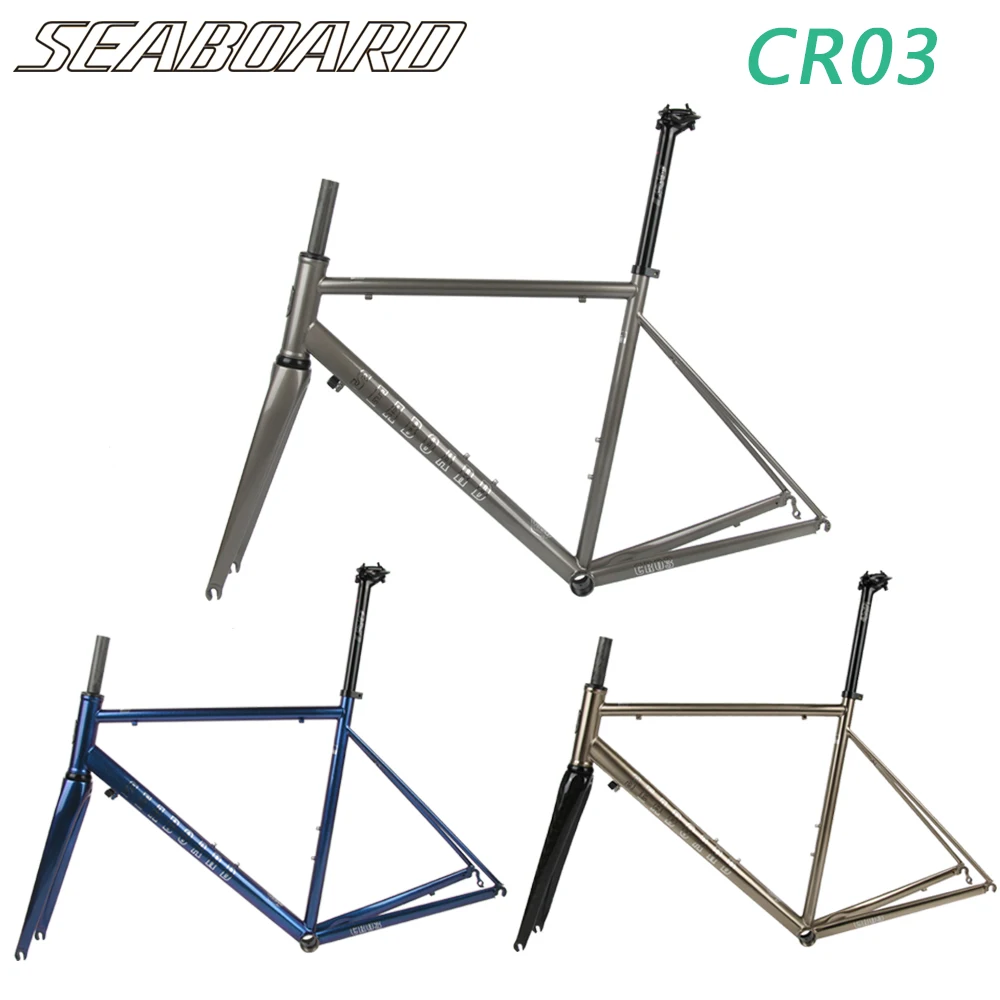 SEABOARD-CR03-Ultralight-Road-Bike-Steel-Frame-Carbon-Fiber-Front-Fork ...