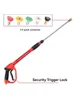 3-in-1 High Pressure Water Gun Kit, 3-Section Detachable, 1/4" Quick Connect, 5 Nozzles with Base, Fits M22-14/15 Thread 2