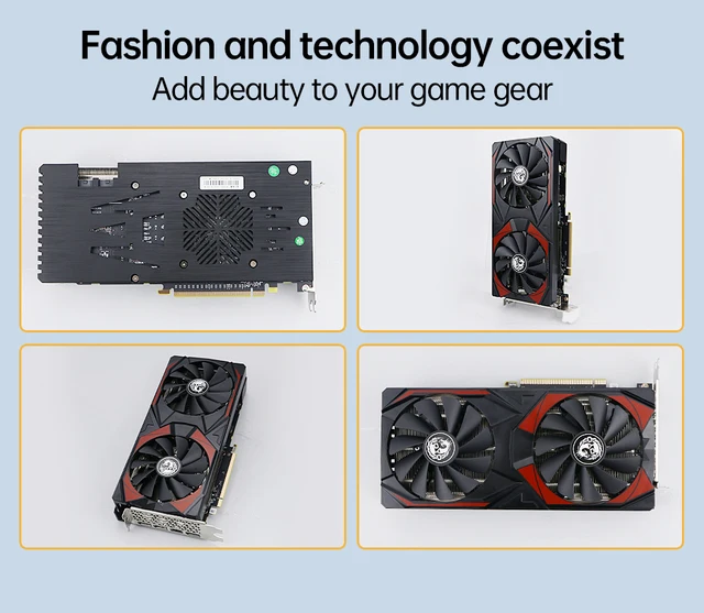Radeon rx5700xtゲーミンググラフィックスカード,8GB,gddr6