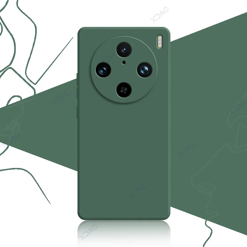 Luxury Dual Liner Shockproof Phone Case - Full Protective Liquid Silicone Shield