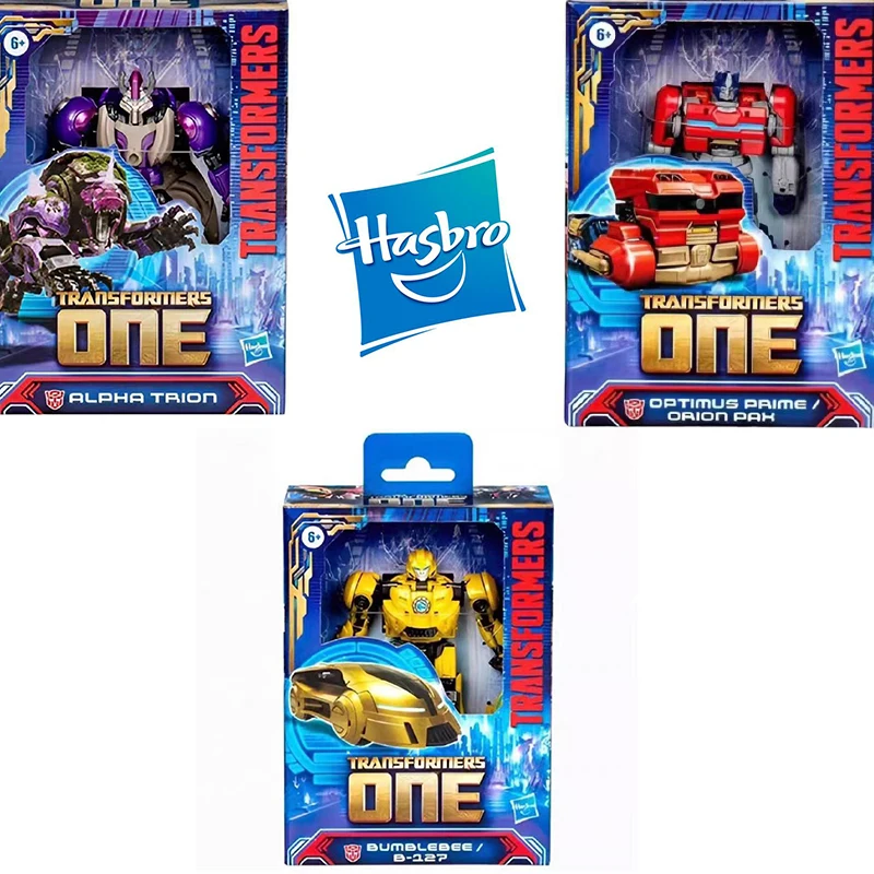 Hasbro Transformers One 시리즈 Optimus Prime Sentinel Prime Bumblebee Alpha Trion 액션 피규어 어린이를위한 선물 장난감 컬렉션