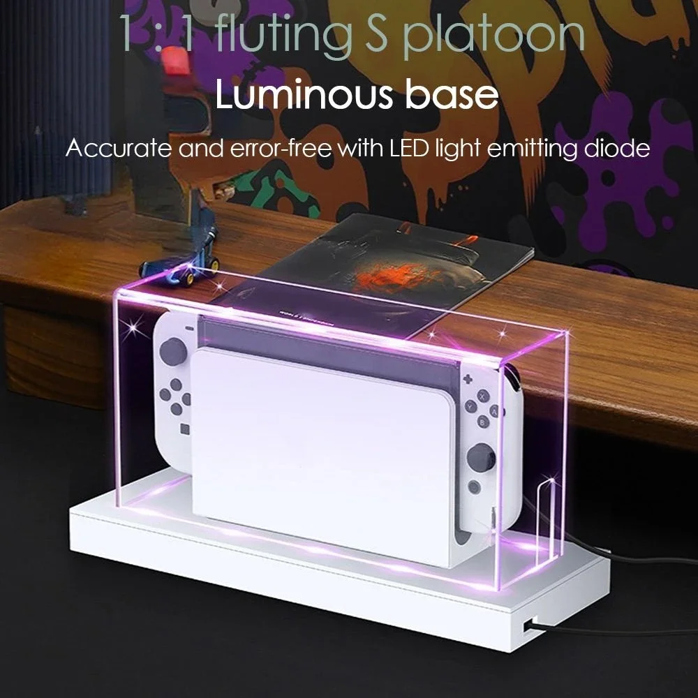 Nintendo Switch/OLED スイッチ用ダストカバー アクリルホストシェル