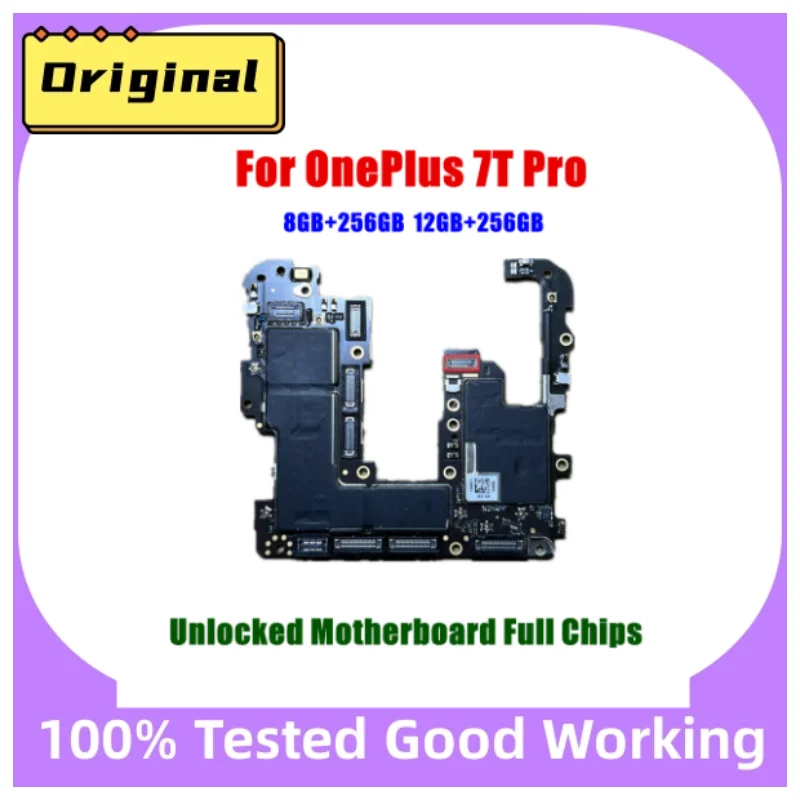 

Unlocked Main Board For OnePlus 7tPro 7t Pro Mainboard Motherboard With Chips Circuits Flex Cable Logic Board