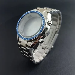 Multifunctional Speedmaster Watch Case for Moon Case Back (Blue Set)