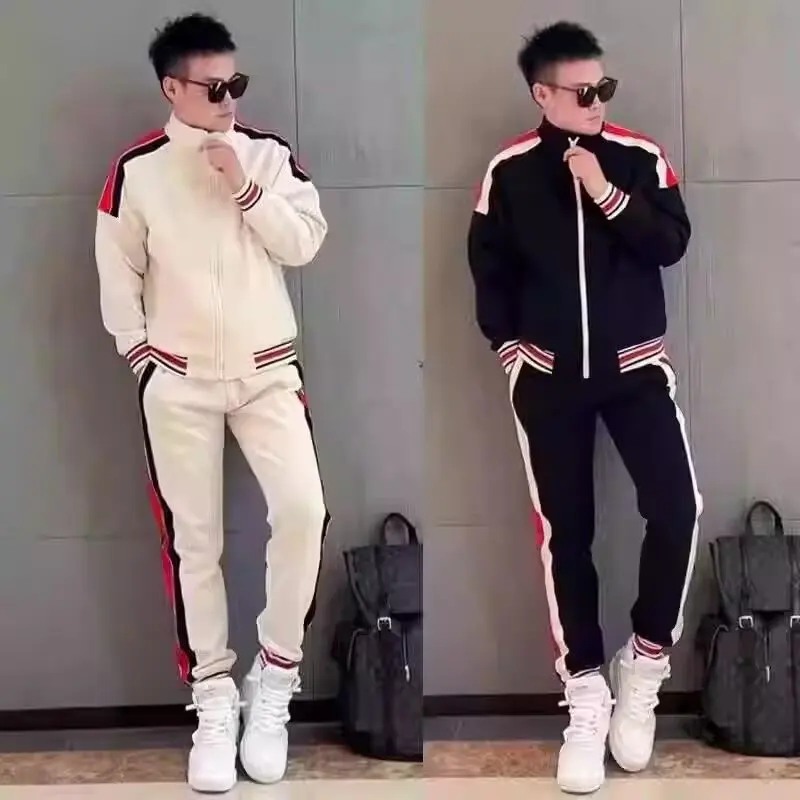 البلوز رجل ملابس الخريف الشتاء سترة Sweatpants Swe...