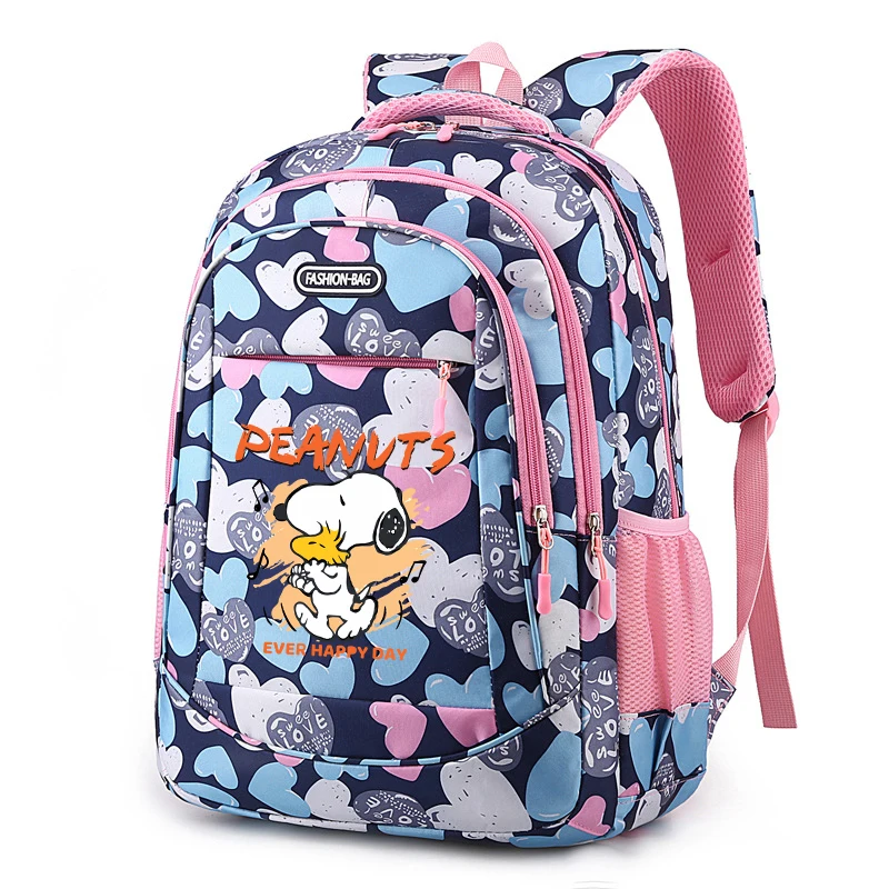 Snoopy Women School Bag Backpack Boys Girls Bookbag Bag Student Teenager Child Knapsack Schoolbag Rucksack Birthday Gift 3