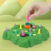 Carrot Rabbit Trap Table Board Defend Game Challenge Parent-Child Family Party Interactive Educational Puzzle Puzzle Toy Gift 2
