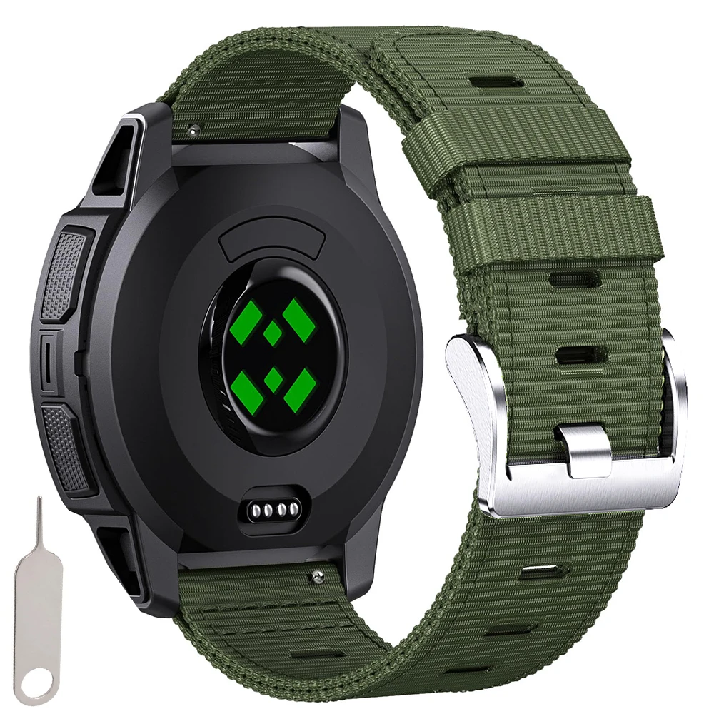 Breathable 22mm Nylon Sport Strap