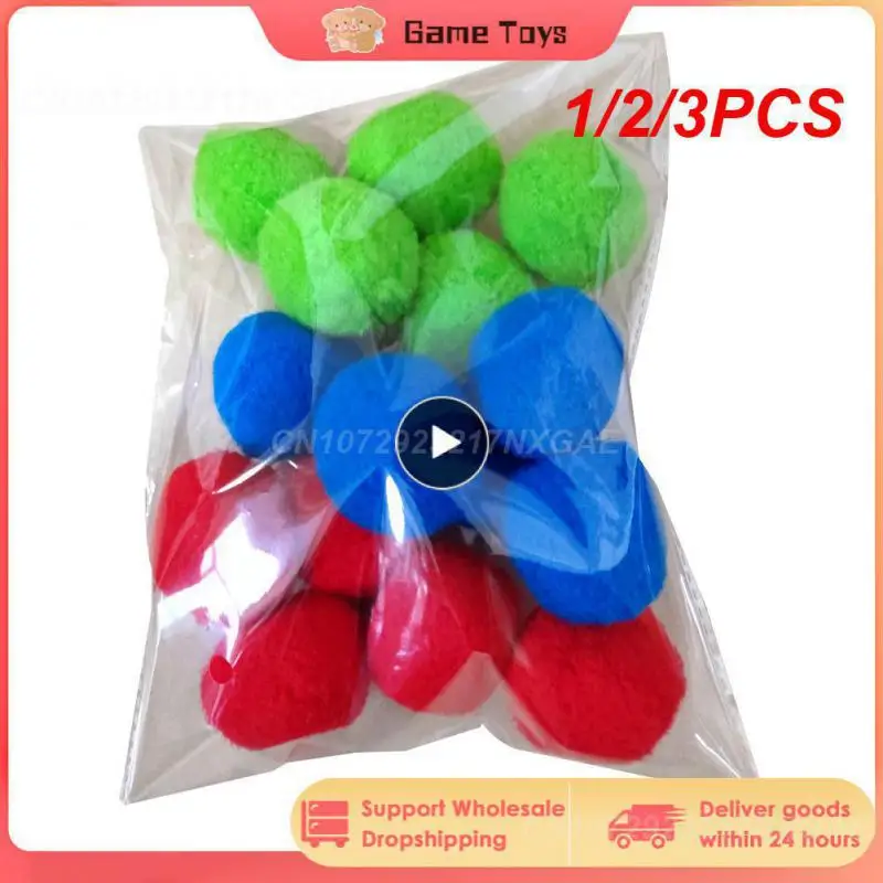 

1/2/3PCS Set of 50 Water Bombs Splash Balls Reusable Splash, Trampoline Water Balloon for Children, Plush Balls, Water Bomb